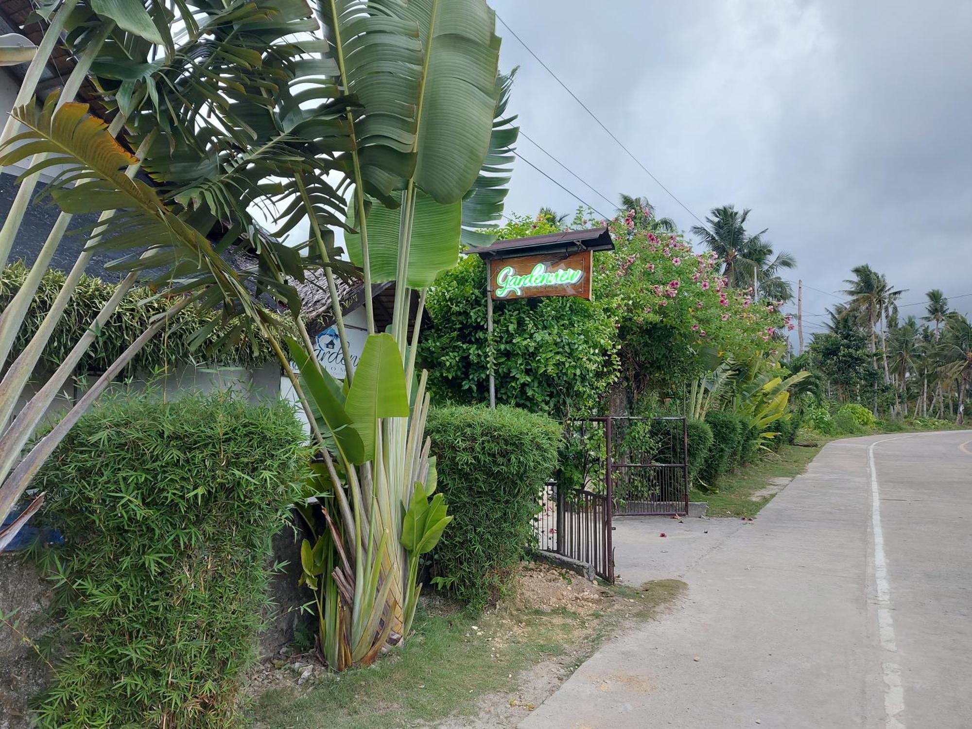 ג'נרל לונה Gardenview Homestay Siargao מראה חיצוני תמונה